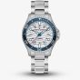 Hamilton Mens Khaki Navy Scuba 40mm Automatic White Dial Stainless Steel Bracelet Watch H82425110