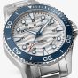Hamilton Mens Khaki Navy Scuba 40mm Automatic White Dial Stainless Steel Bracelet Watch H82425110