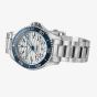 Hamilton Mens Khaki Navy Scuba 40mm Automatic White Dial Stainless Steel Bracelet Watch H82425110