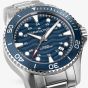 Hamilton Mens Khaki Navy Scuba 40mm Automatic Blue Dial Stainless Steel Bracelet Watch H82425140