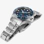 Hamilton Mens Khaki Navy Scuba Automatic GMT Blue Dial Stainless Steel Bracelet Watch H82535140