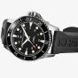 Hamilton Mens Khaki Navy Scuba Black Rubber Strap Watch H82555130