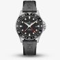 Hamilton Mens Khaki Navy Scuba Automatic GMT Black Rubber Strap Watch H82555330