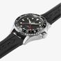Hamilton Mens Khaki Navy Scuba Automatic GMT Black Rubber Strap Watch H82555330