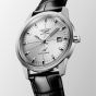 Longines Mens Ultra Chron Automatic Leather Strap Watch L2.937.4.72.2