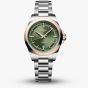 Longines Ladies Conquest 30mm Automatic Green Dial Watch L3.320.5.02.6