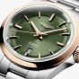 Longines Ladies Conquest 30mm Automatic Green Dial Watch L3.320.5.02.6