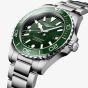 Longines Mens Hydroconquest Automatic Green Dial Watch L3.779.4.06.6