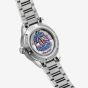NORQAIN Limited Edition Freedom GMT Enjoy Life Holiday Silver Bracelet Watch N2100.22S02.W01.S01