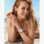 NORQAIN Limited Edition Freedom GMT Enjoy Life Holiday Silver Bracelet Watch N2100.22S02.W01.S01