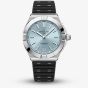 Breitling Mens Chronomat B31 40 Ice Blue Dial Black Rubber Strap Watch PB3114101C1S1