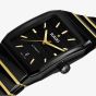 Rado Unisex Anatom Automatic Black & Gold Watch R10200152