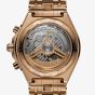 Breitling Mens Chronomat B01 42 Brown Dial 18ct Rose Gold Bracelet Watch RB0158101Q1R1