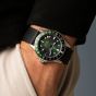 Bremont Mens Supermarine 300m GMT Tundra Green Watch SM40-GMT-SS-GNBK-R-S