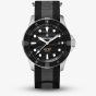 Bremont Mens Supermarine 500m Black Fabric Strap Watch SM43-DT-SS-BK-N-S