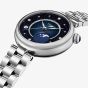 Tissot Ladies Desir Blue Moonphase Dial Stainless Steel Bracelet Watch T152.223.11.496.00