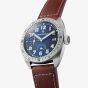 Bremont Mens Terra Nova Brown Leather Strap Watch TN40-PWR-SS-BL-L-S