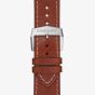 Bremont Mens Terra Nova Brown Leather Strap Watch TN40-PWR-SS-BL-L-S