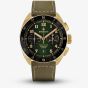 Bremont Mens Terra Nova Chronograph Bronze Leather Strap Watch TN42-CHR-BZ-GN-L-S