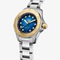 TAG Heuer Ladies Aquaracer Professional 200 Gold Bezel Watch WBP2450.BA0622