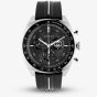 Gucci Mens Interlocking Black Rubber Strap Watch YA142320