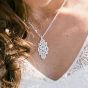 Sterling Silver Lace Loose Pendant 241-AG-1