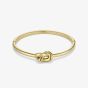 Olivia Burton Classic Lovers Knot Gold Plated Bangle 24100223