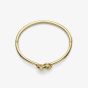 Olivia Burton Classic Lovers Knot Gold Plated Bangle 24100223