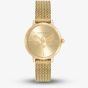 Olivia Burton Ladies Ultra Slim Bee Mesh Gold Watch 24000022
