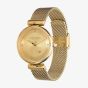 Olivia Burton Ladies Minima Bee Gold Mesh Watch 24000096