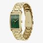 Olivia Burton Classic Grove Gold Plated Green Dial Bracelet Watch 24000195