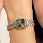 Olivia Burton Ladies Grosvenor Mini Sage Green Dial Watch 24000255