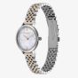 Olivia Burton Ladies Ultra Slim Honeycomb Grey Dial Watch 24000265