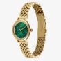 Olivia Burton Ladies Ultra Slim Honeycomb Green Dial Watch 24000266