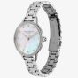 Olivia Burton Ladies Captivate Silver Bracelet Watch 24000346