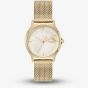 Olivia Burton Ladies Classic Bee Gold Plated Mesh Bracelet Watch 24000341