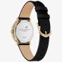 Olivia Burton Ladies Classic Bee Black Leather Strap Watch 24000344