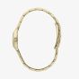 Olivia Burton Ladies Cambridge Green Dial Gold Plated Stainless Steel Bracelet Watch 24000390
