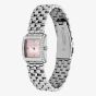 Olivia Burton Ladies Berkley Pink Dial Square Bracelet Watch 24000381