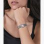 Olivia Burton Ladies Berkley Pink Dial Square Bracelet Watch 24000381
