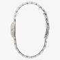Olivia Burton Ladies Berkley Silver Dial Square Two Tone Bracelet Watch S/S 24000384