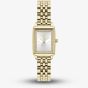 Olivia Burton Ladies Classic White Dial Gold Plated Stainless Steel Bracelet Watch 24000013