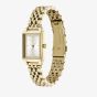 Olivia Burton Ladies Classic White Dial Gold Plated Stainless Steel Bracelet Watch 24000013
