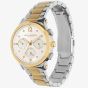 Olivia Burton Ladies Sport Luxe Multi-Function Metallic White & Two Tone Watch 24000053