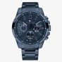 Tommy Hilfiger Decker Navy Blue Stainless Steel Chronograph Dial Bracelet Watch 1791560