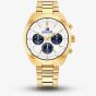 Tommy Hilfiger Mens Hudson Chronograph Gold Tone Watch 1710723