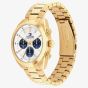 Tommy Hilfiger Mens Hudson Chronograph Gold Tone Watch 1710723