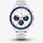 Tommy Hilfiger Mens Clark White Dial Bracelet Watch 1792238