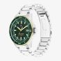 Tommy Hilfiger Mens Remy Green Dial Bracelet Watch 1792230