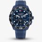Tommy Hilfiger Mens TH-Regatta Blue Rubber Strap Watch 1792232